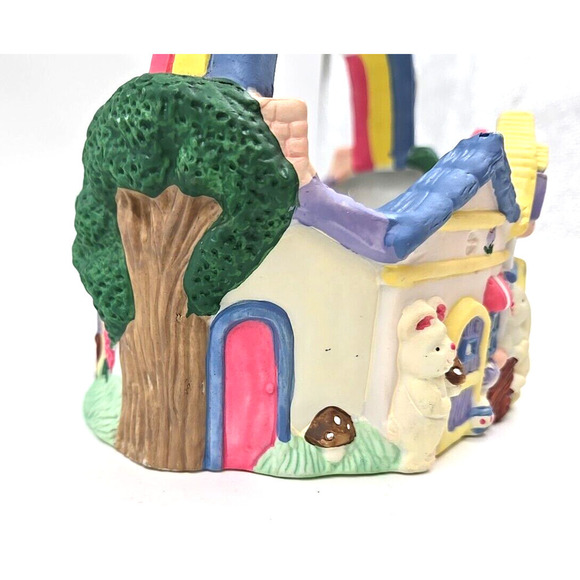 Vintage Easter Basket House Porcelian ABC Distributing 1995. - Picture 9 of 16